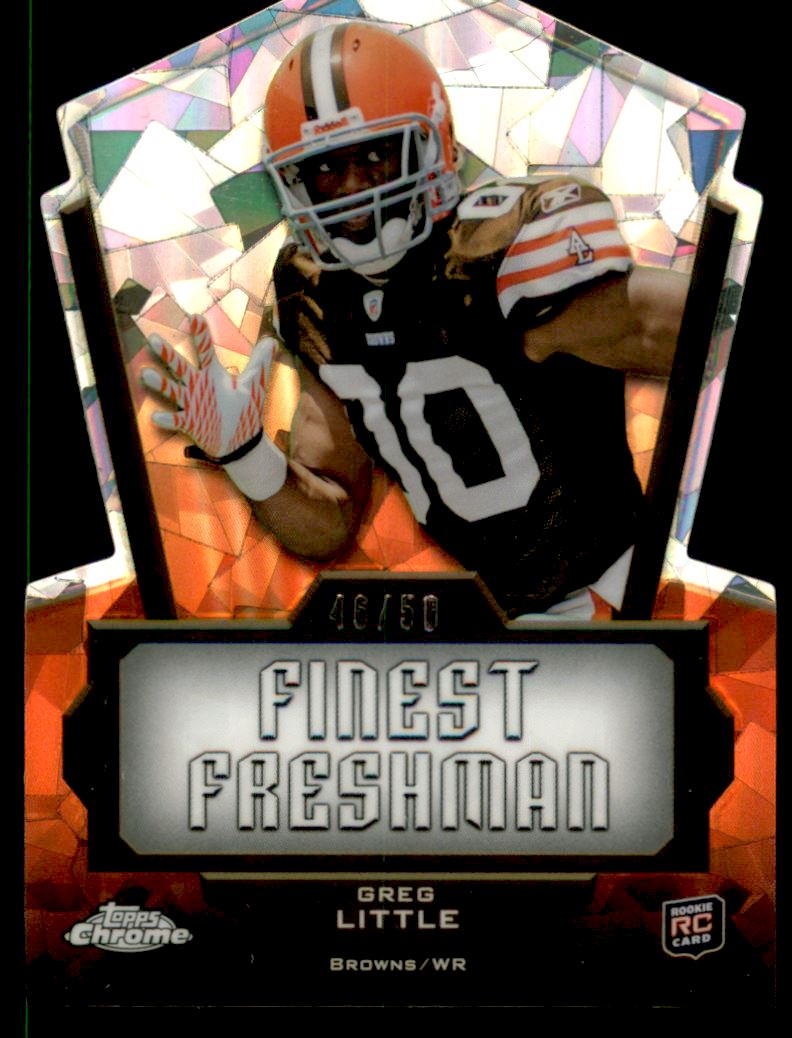 2011 Topps Chrome Finest Freshman Crystal Atomic Refractors #FFGL Greg Little