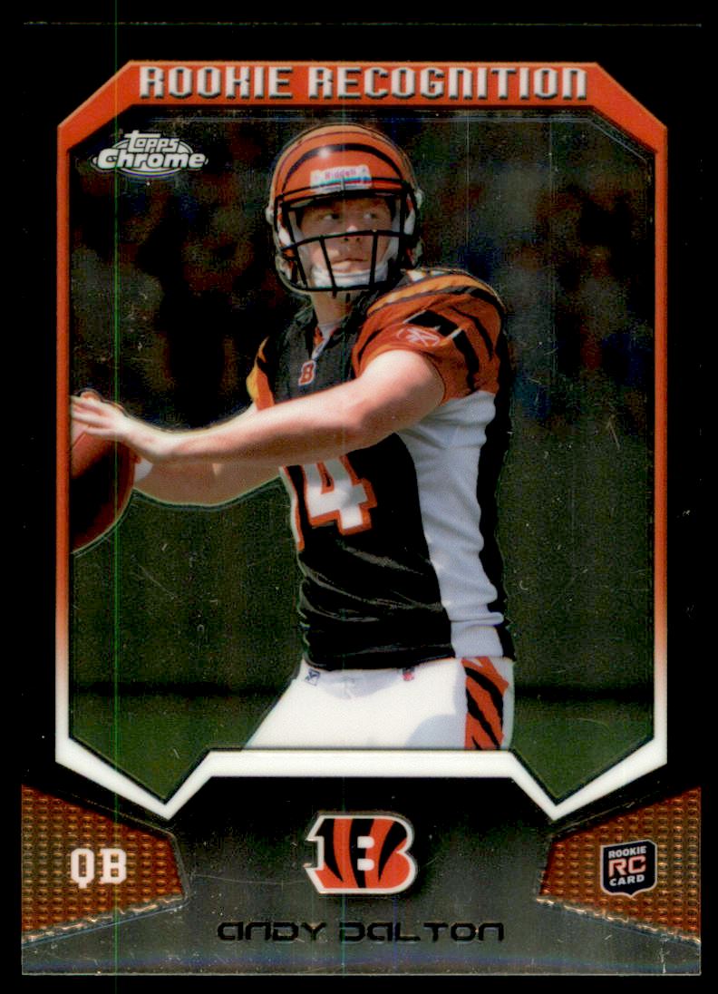 2011 Topps Chrome Rookie Recognition #RRAD Andy Dalton &hellip;