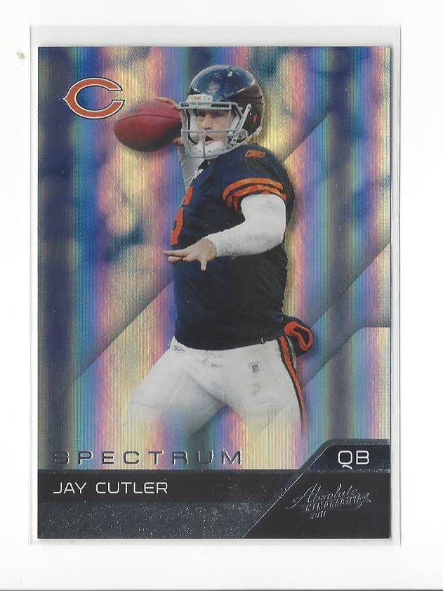 2011 Absolute Memorabilia Spectrum Silver #19 Jay Cutler