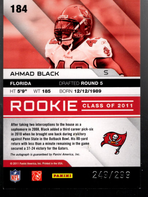 B5326- 2011 Absolute Memorabilia FB Assort Cards -You Pick- 15+ FREE US SHIP - Picture 217 of 236