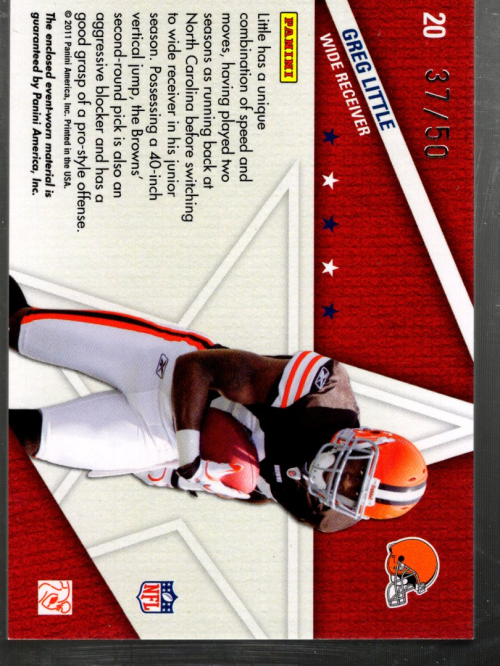 B5326- 2011 Absolute Memorabilia FB Assort Cards -You Pick- 15+ FREE US SHIP - Picture 228 of 236