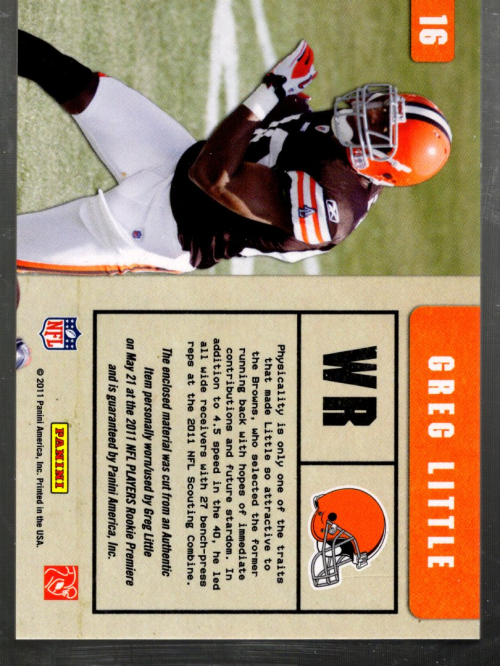 B5326- 2011 Absolute Memorabilia FB Assort Cards -You Pick- 15+ FREE US SHIP - Picture 232 of 236