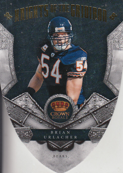 2011 Crown Royale Knights of the Gridiron Gold #5 Brian Urlacher