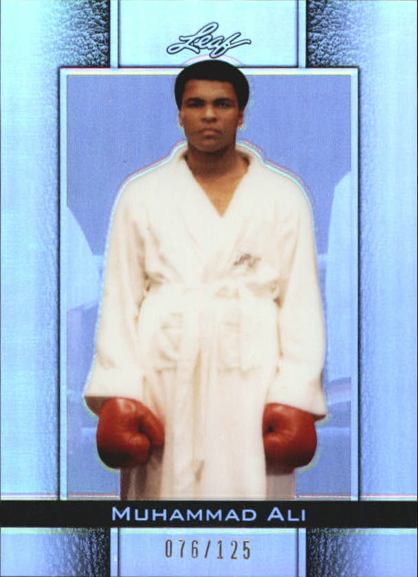 2011 Leaf Muhammad Ali Metal Prismatic Silver #6 Muhammad Ali