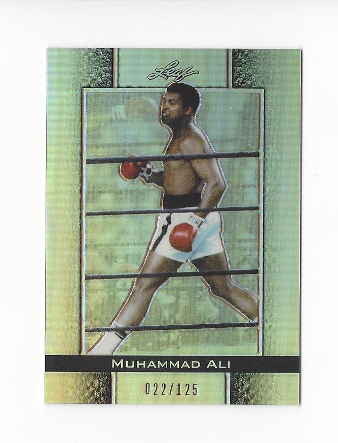 2011 Leaf Muhammad Ali Metal Prismatic Silver #23 Muhammad Ali