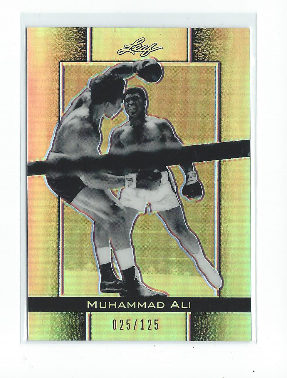 2011 Leaf Muhammad Ali Metal Prismatic Silver #96 Muhammad Ali