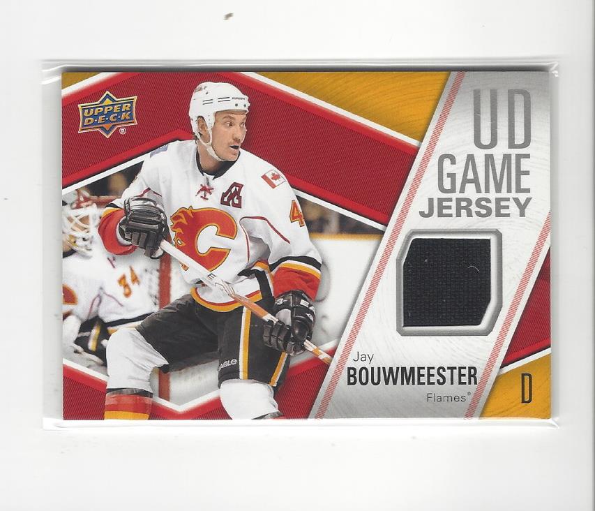 2011-12 Upper Deck Game Jerseys #GJBO Jay Bouwmeester D