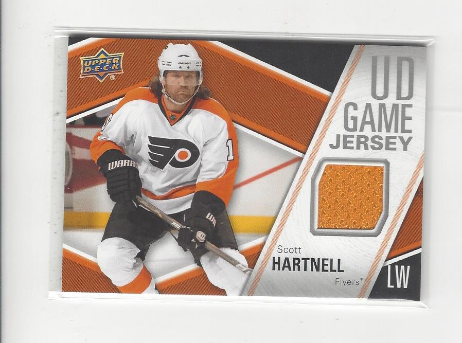 2011-12 Upper Deck Game Jerseys #GJSH Scott Hartnell 1 E