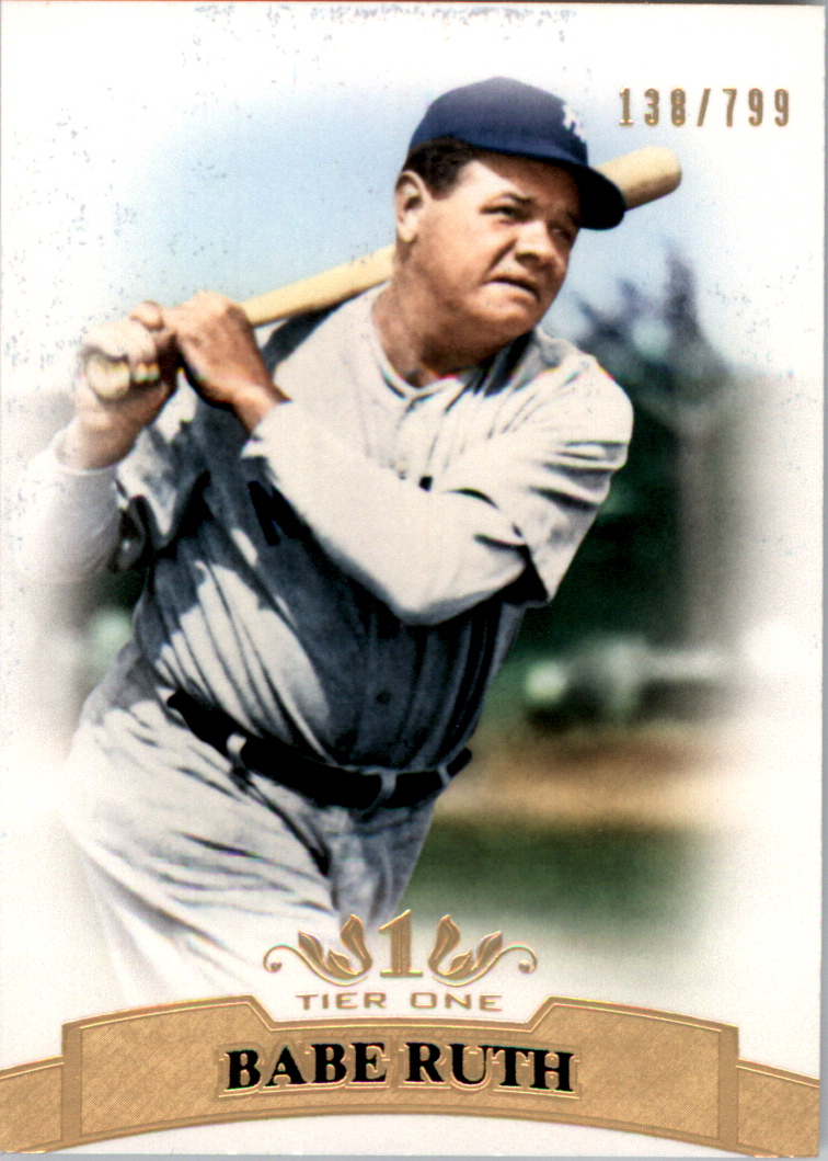 2011 Topps Tier One #3 Babe Ruth