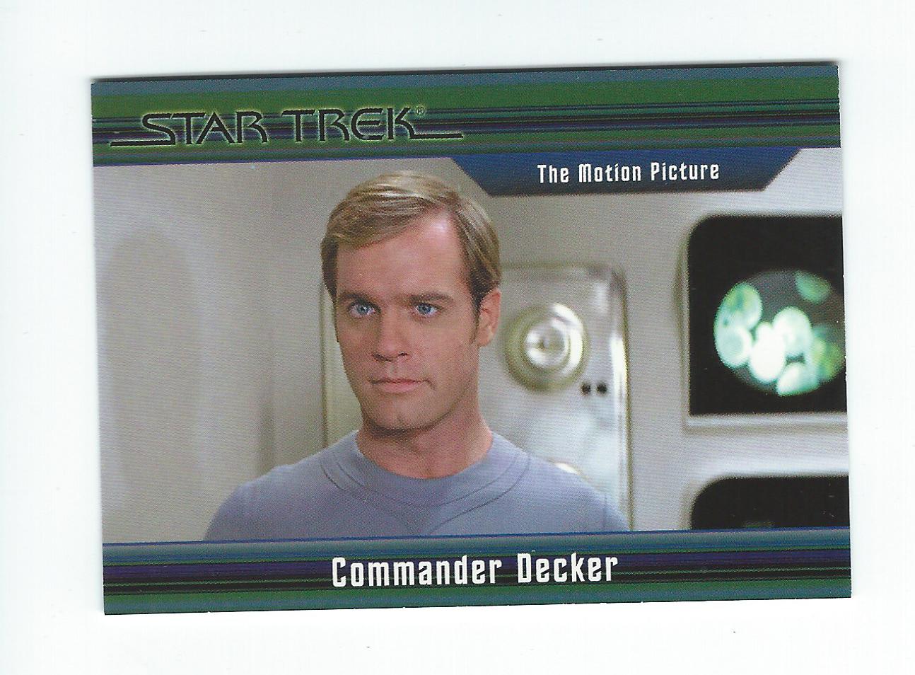 2011 Rittenhouse Star Trek Movies Heroes and Villains #1 Commander Decker/in Star Trek: The Motion Picture
