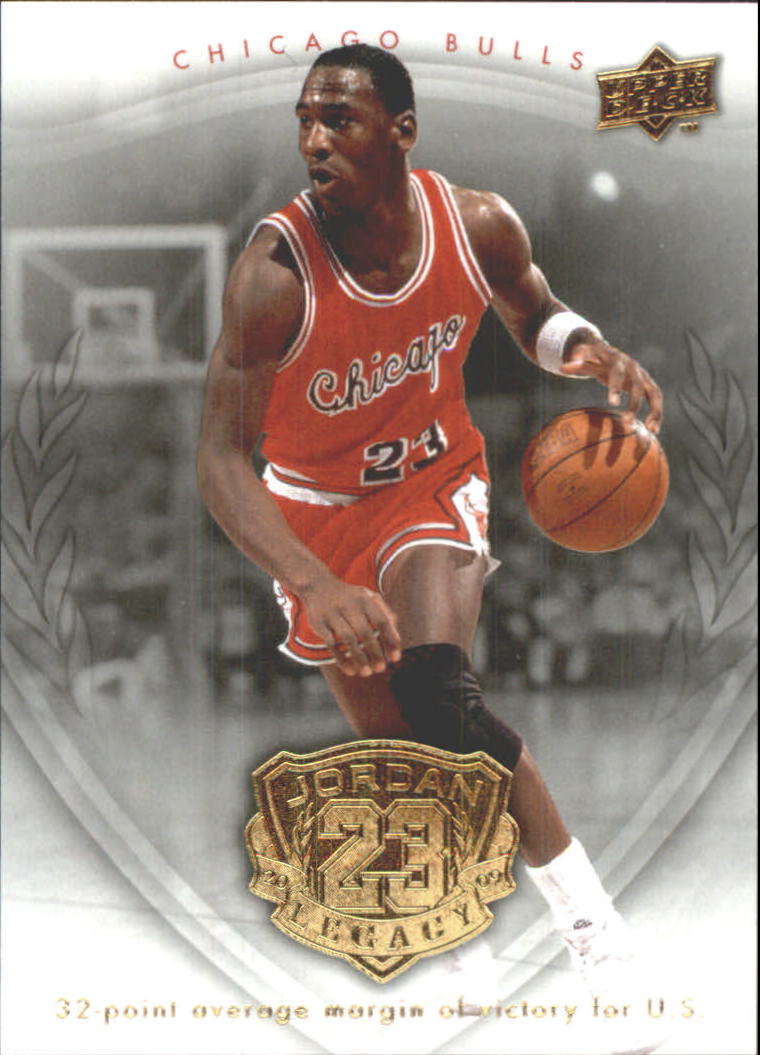 2009-10 Upper Deck #56 Michael Jordan Legacy Gold Basketball on sale Card Graded 10 Mint