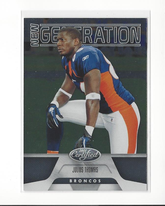 2011 Certified #198 Julius Thomas RC