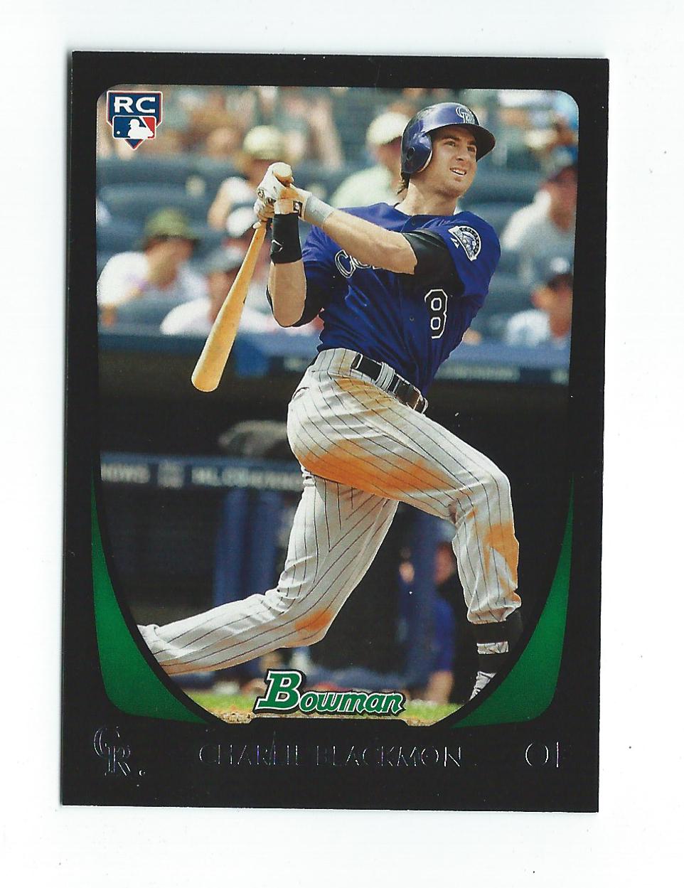 2011 Bowman Draft #7 Charlie Blackmon RC