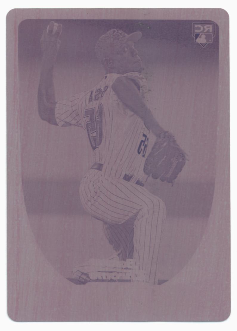 2011 Bowman Draft Printing Plates Magenta #21 Henry Sosa