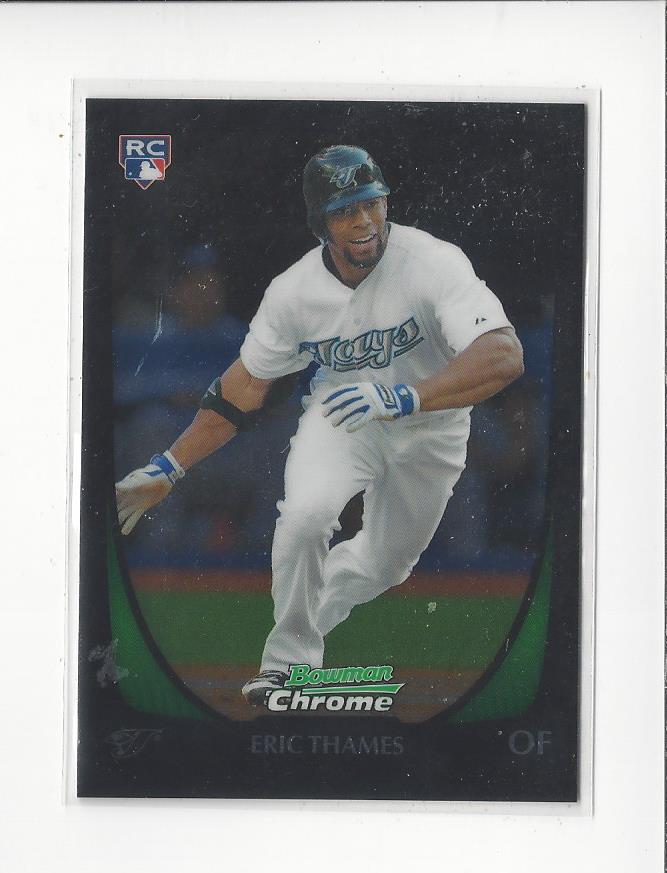 2011 Bowman Chrome Draft #87 Eric Thames RC