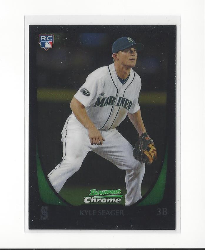 2011 Bowman Chrome Draft #103 Kyle Seager RC
