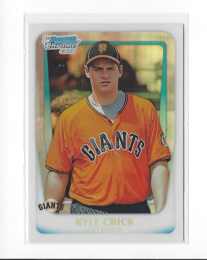 2011 Bowman Chrome Draft Prospects Refractors #BDPP24 Kyle Crick