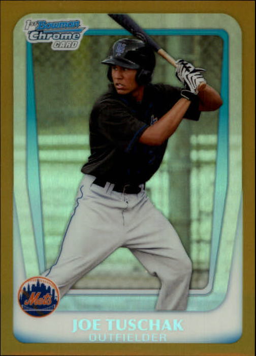 2011 Bowman Chrome Draft Prospects Gold Refractors #BDPP88 Joe Tuschak