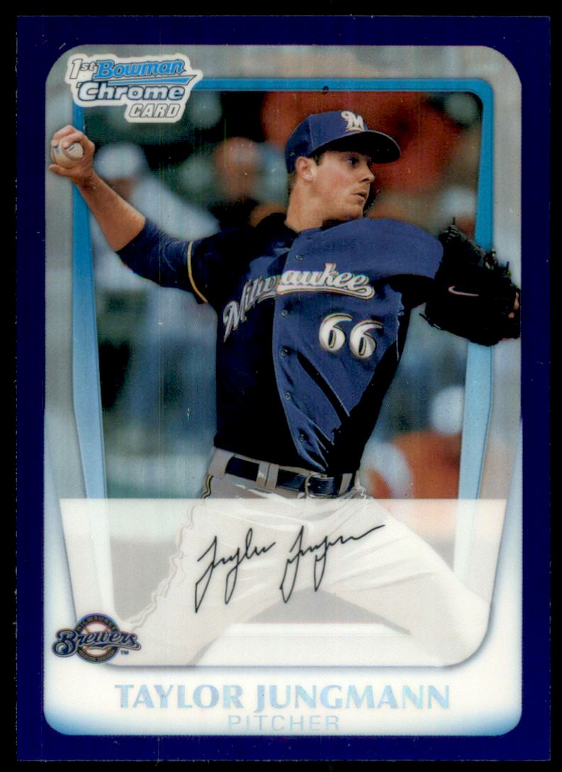 2011 Bowman Chrome Draft Prospects Purple Refractors #BDPP51 Taylor Jungmann