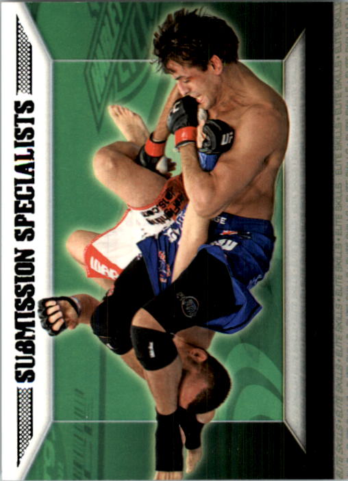 2011 Topps UFC Moment of Truth Elite Skills Black #ESGSP Georges St-Pierre GG