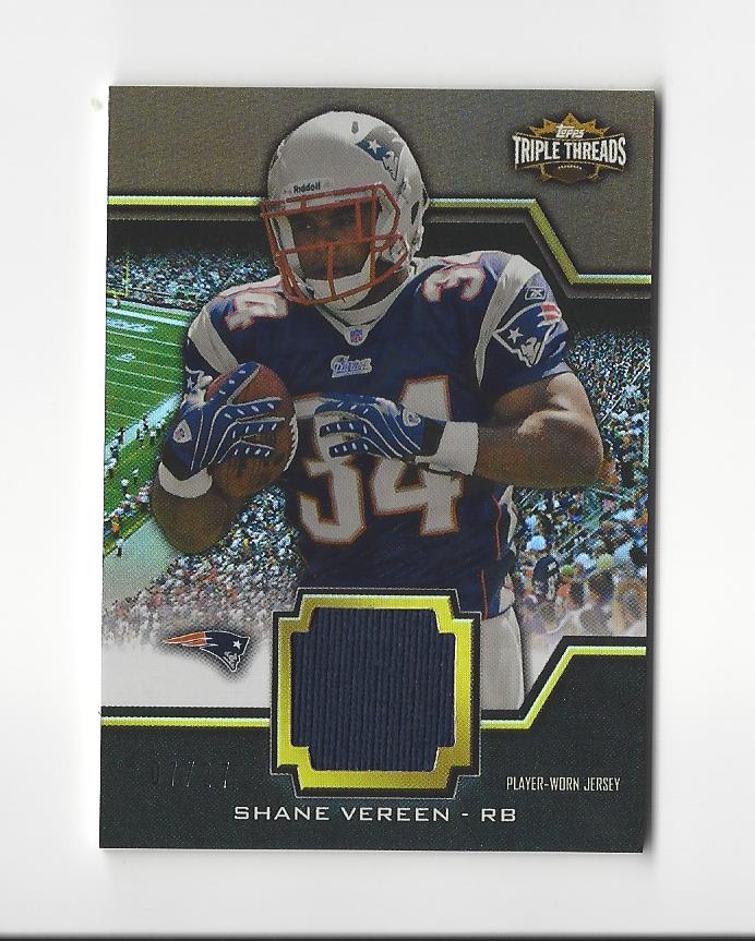 2011 Topps Triple Threads Unity Relics Sepia #TTUSR138 Shane Vereen