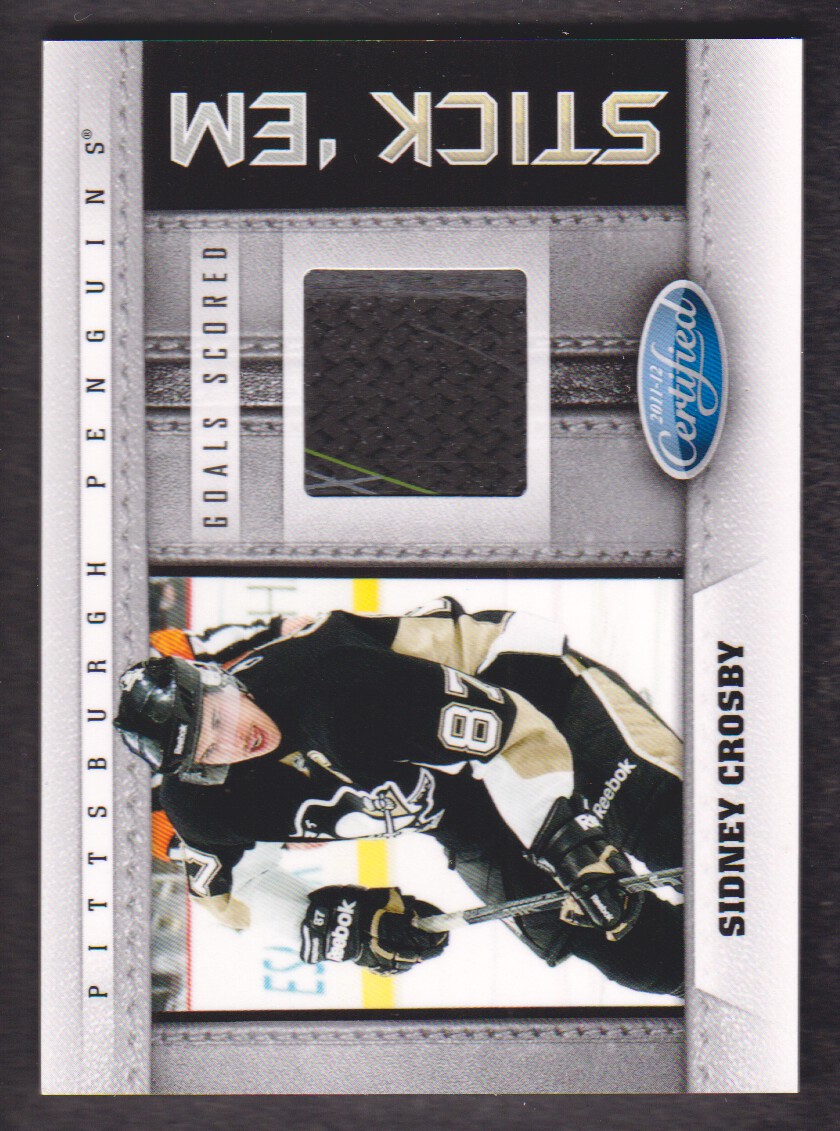 2011-12 Certified Stick Em #3 Sidney Crosby