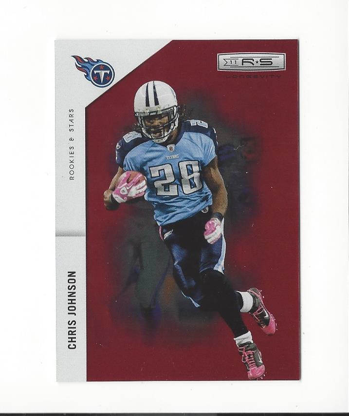 2011 Rookies and Stars Longevity Ruby #143 Chris Johnson