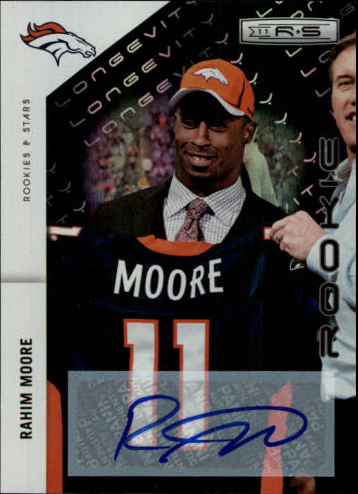 2011 Rookies and Stars Longevity Rookie Autographs #229 Rahim Moore/175