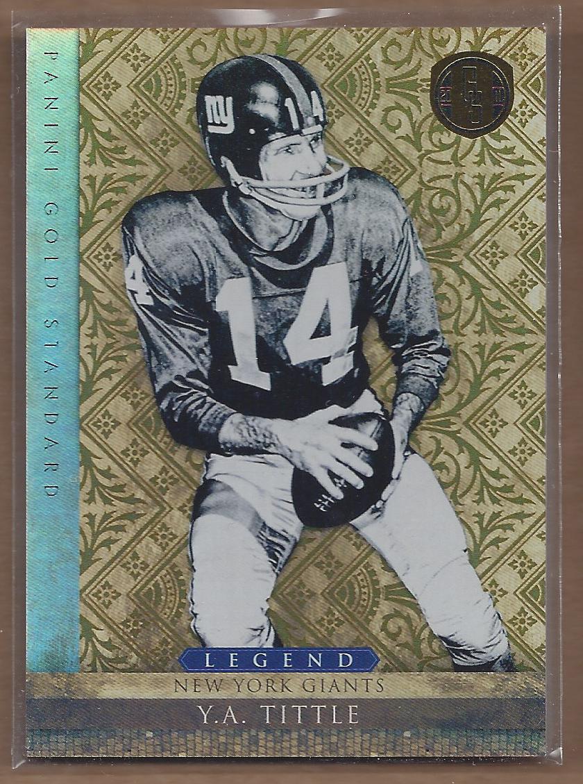 2011 Panini Gold Standard #138 Y.A. Tittle