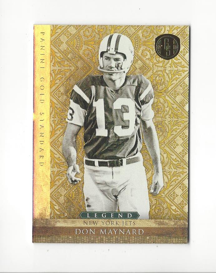 2011 Panini Gold Standard #143 Don Maynard