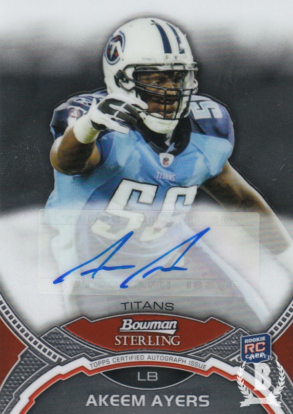2011 Bowman Sterling #BSAAA Akeem Ayers AU