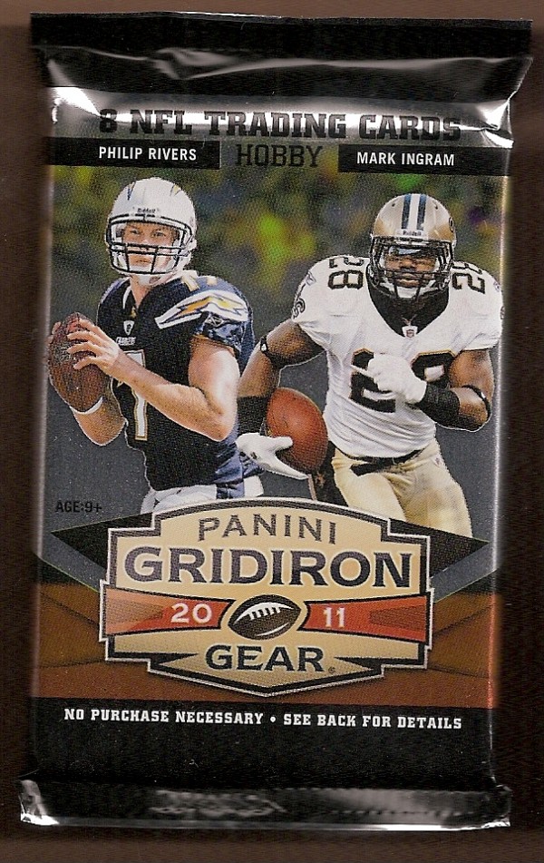 2011 Panini Gridiron Gear Football Hobby Pack