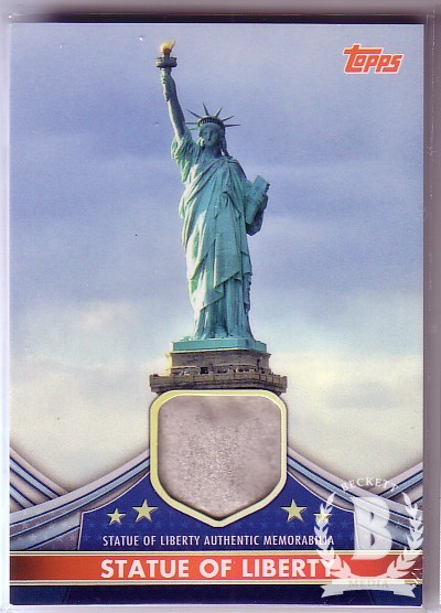 2011 Topps American Pie American Pieces Relics #APCRSL Statue of Liberty