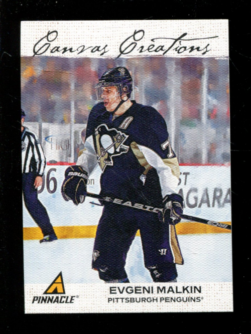 2011 12 Pinnacle Canvas Creations 11 Evgeni Malkin Pochti Kak Novyj Mt Ebay