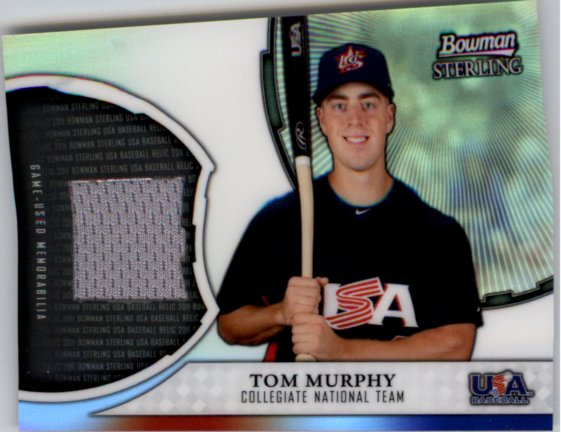 2011 Bowman Sterling USA Baseball Relics #TM Tom Murphy