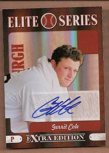 2011 Donruss Elite Extra Edition Elite Series Signatures #18 Gerrit Cole