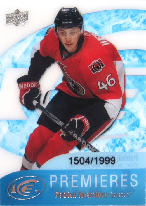 2011-12 Upper Deck Ice #54 Patrick Wiercioch RC