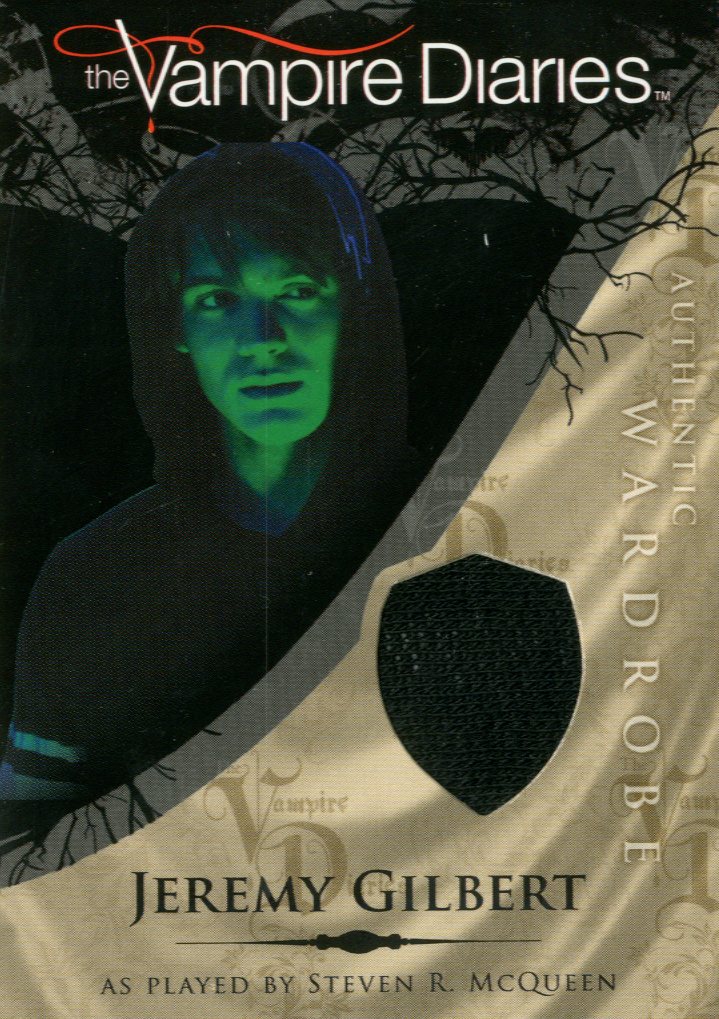 2011 Cryptozoic The Vampire Diaries Season One Wardrobes #M8 Jeremy Gilbert