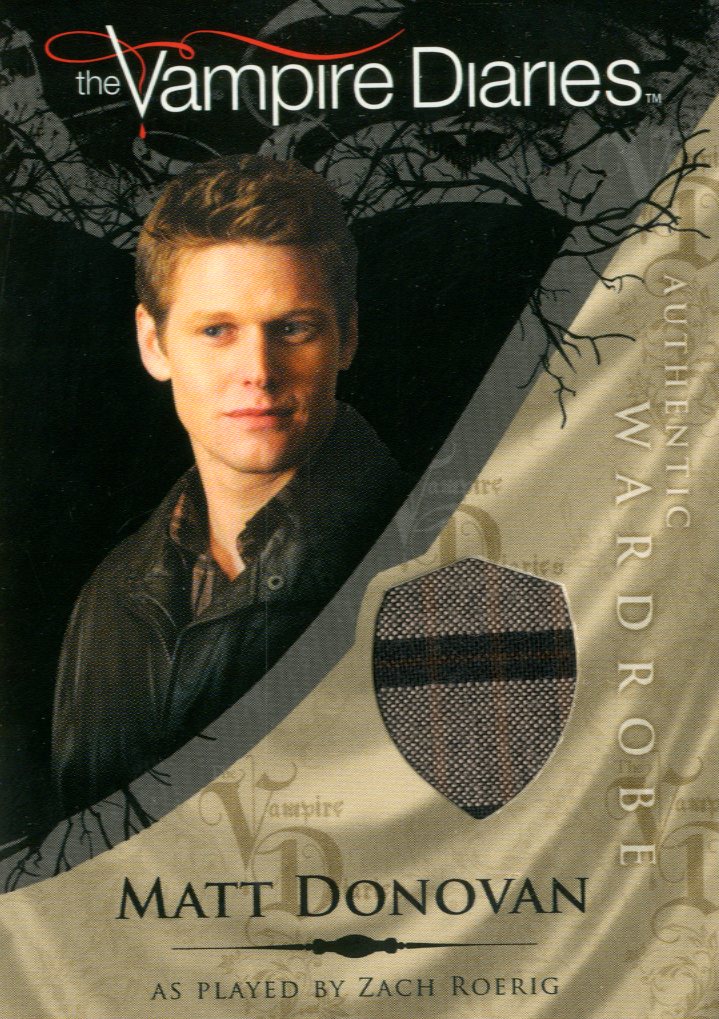2011 Cryptozoic The Vampire Diaries Season One Wardrobes #M15 Matt Donovan