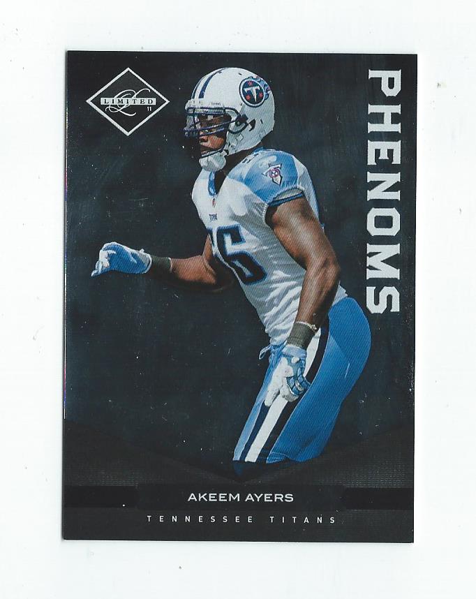 2011 Limited #153 Akeem Ayers RC