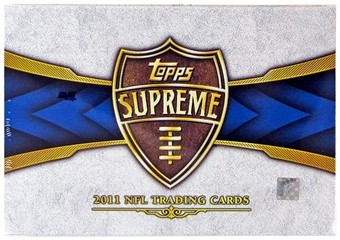 2011 Topps Supreme Football Hobby Box