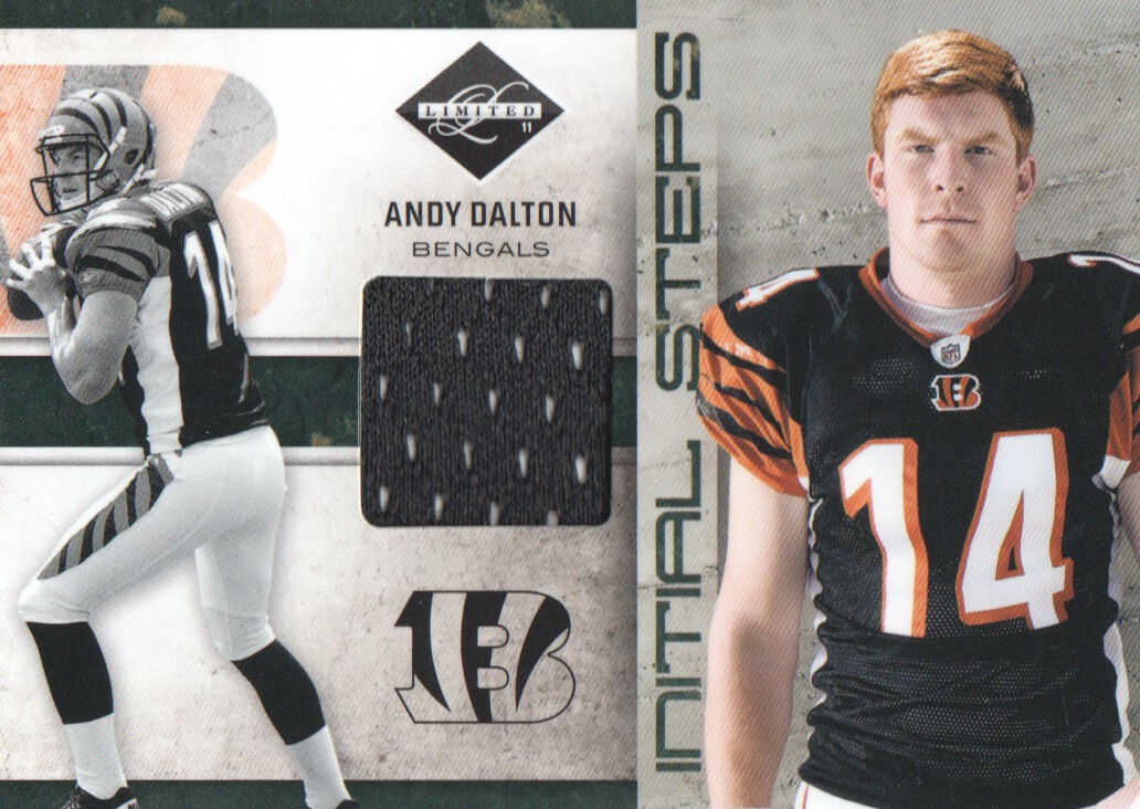2011 Limited Initial Steps Jerseys #33 Andy Dalton/99