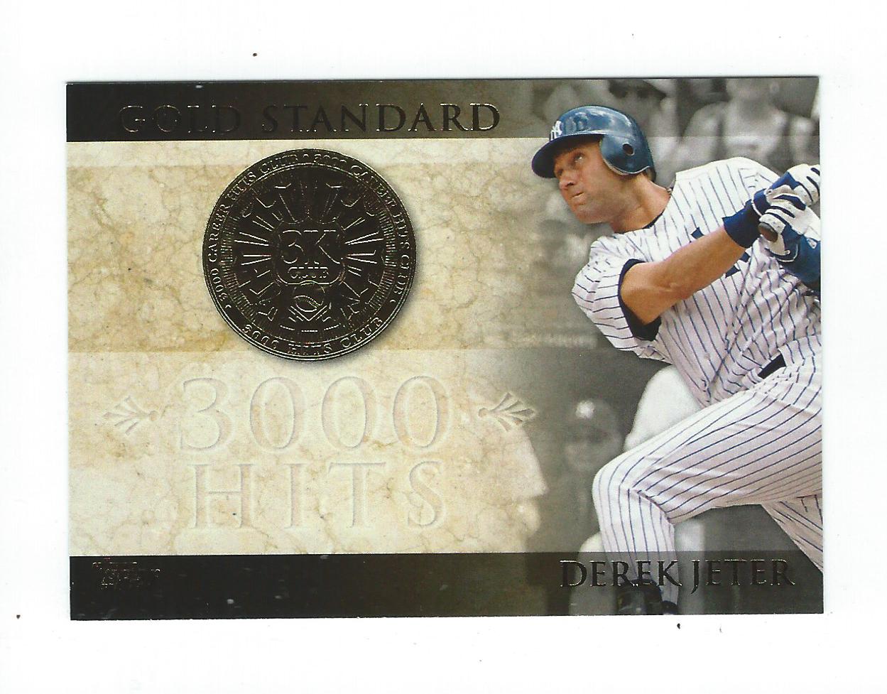 2012 Topps Gold Standard #GS20 Derek Jeter