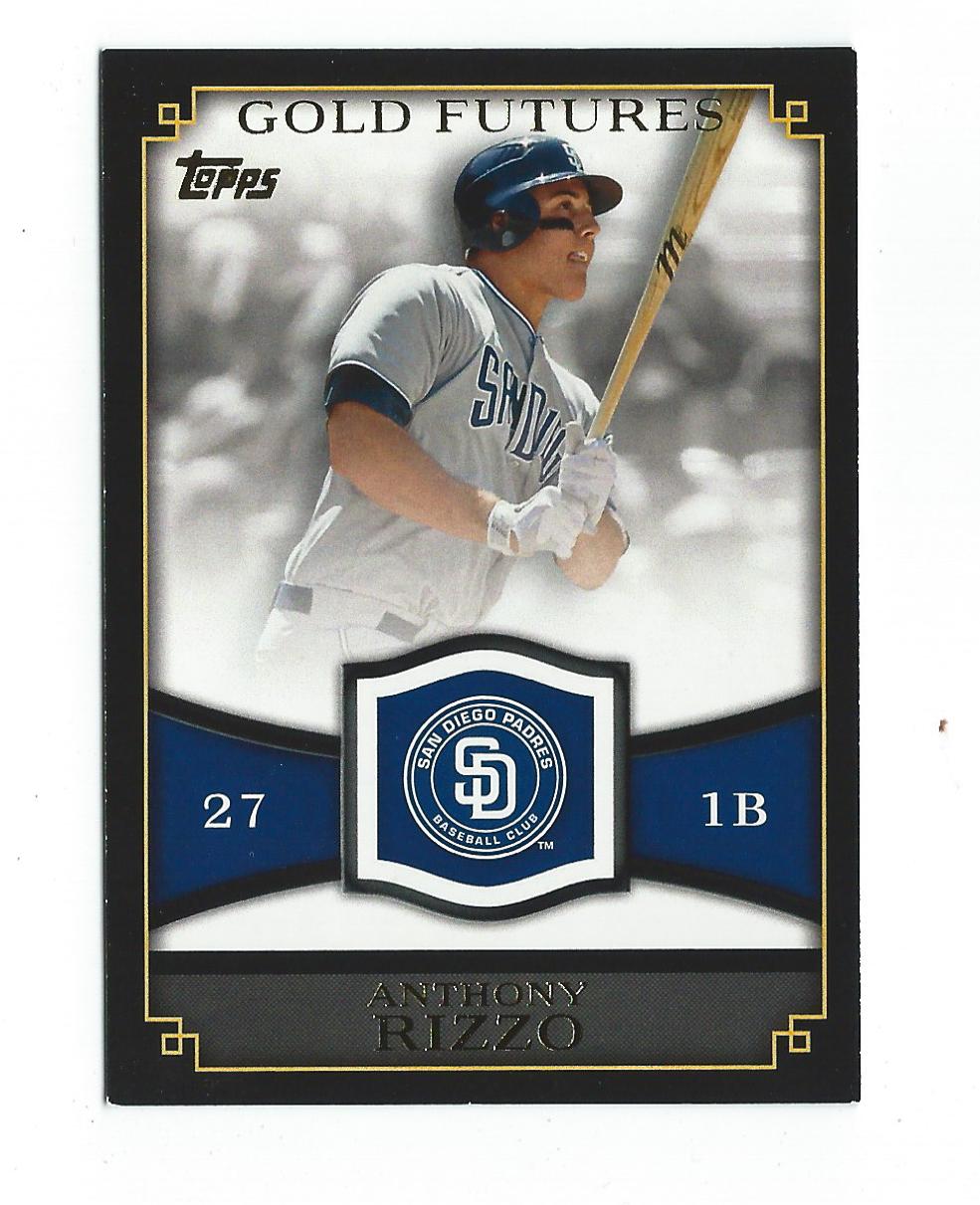 2012 Topps Baseball Gold Futures Insert Singles - You Choose