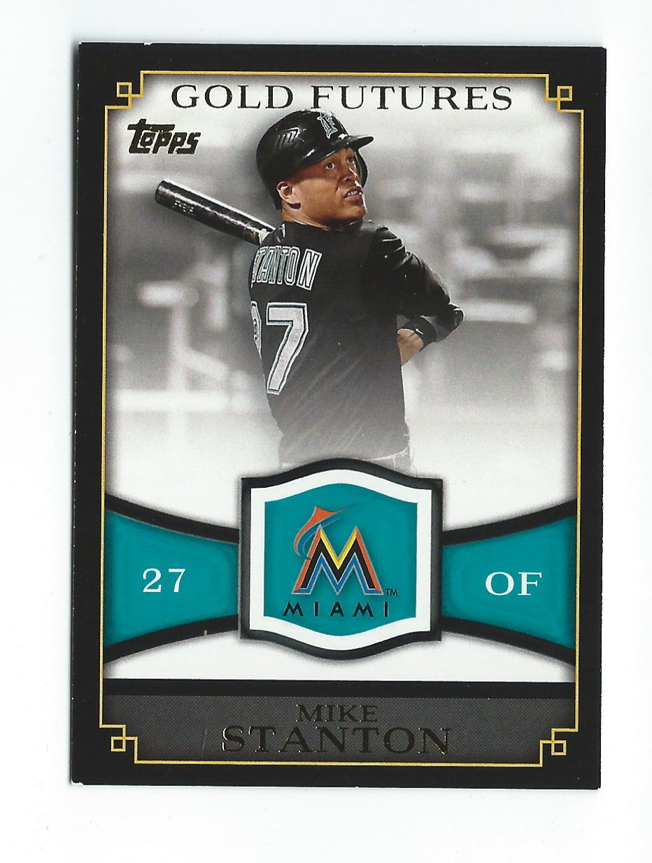 2012 Topps Baseball Gold Futures Insert Singles - You Choose