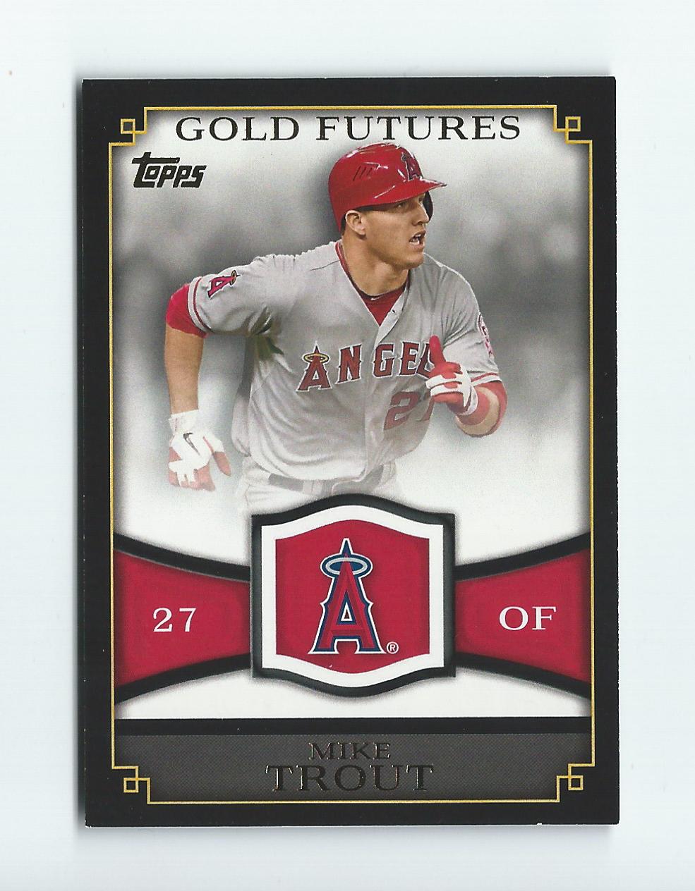 2012 Topps Baseball Gold Futures Insert Singles - You Choose