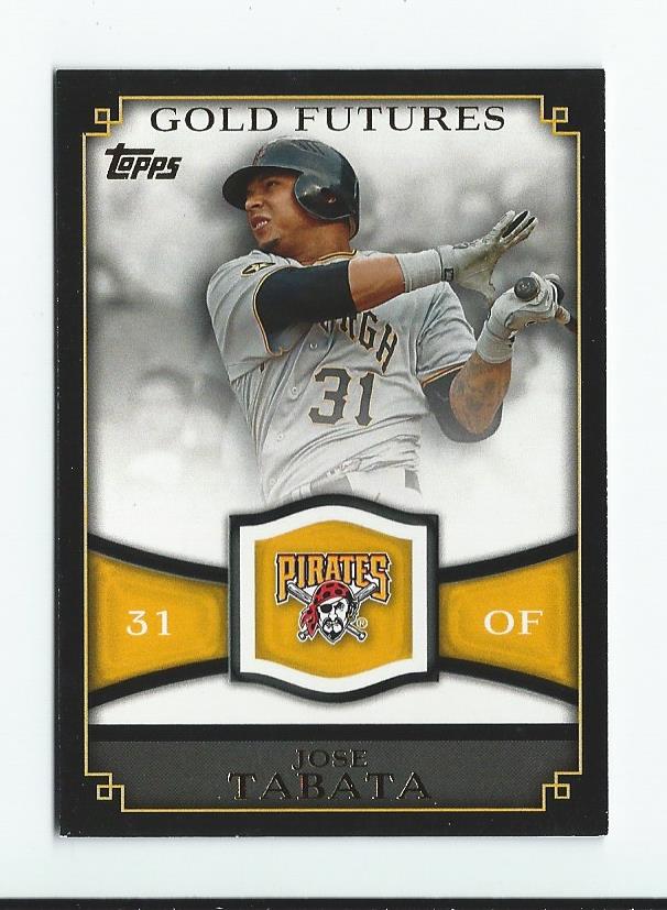 2012 Topps Baseball Gold Futures Insert Singles - You Choose