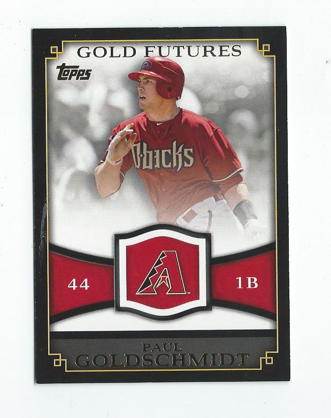 2012 Topps Baseball Gold Futures Insert Singles - You Choose