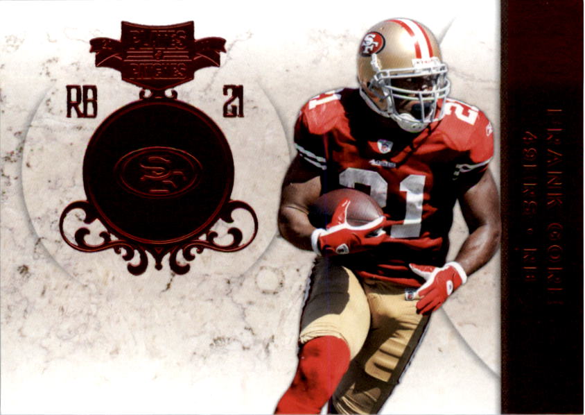 2011 Panini Plates and Patches #21 Frank Gore