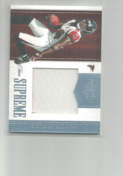 2011 Panini Plates and Patches Team Supreme Materials #2 Roddy White/50